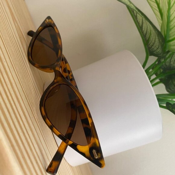 Vintage Cat Eye Leopard Sunglasses main image 6